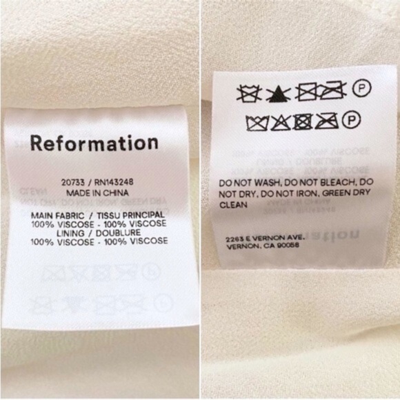 NEW Reformation Nikita Dress Bouquet 12 - Picture 11 of 17